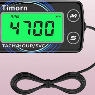 Medidor de RPM y medidor de recursos humanos para motocross