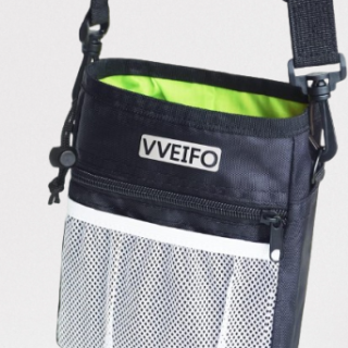 Bolsa de golosinas para perros color negro