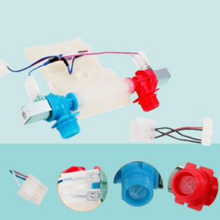 La valvula de entrada de agua para lavadora reemplaza