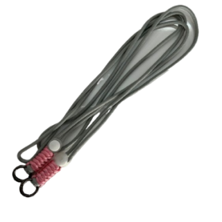Lanyard para celular – Gris con Rosado