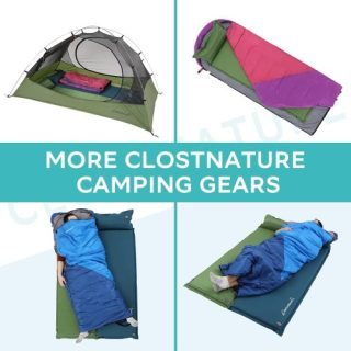 Colchoneta  de dormir autoinflable para campamento