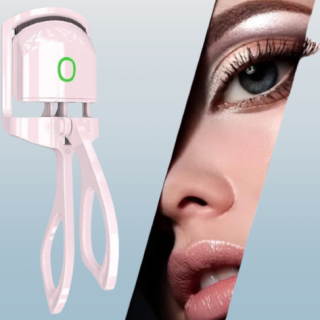 Rizador de pestañas calentado para levantamiento y rizo de pestañas de siguiente nivel