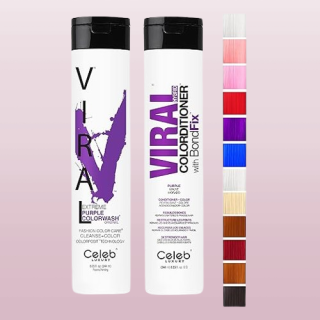 Celeb Luxury Intense Color Depositing Colorwash Shampoo + BondFix Rebuilder
