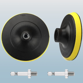 Paquete de 2 almohadillas de lijado de gancho y bucle de 3&ampquot