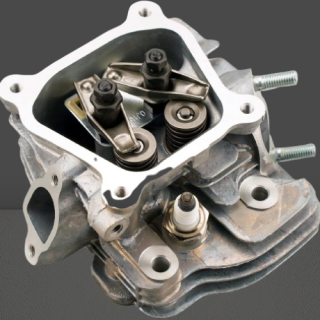 Culata montada compatible con motor Harbor Freight Predator