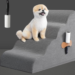 Escalera para mascotas de 4 escalones para perros pequeños