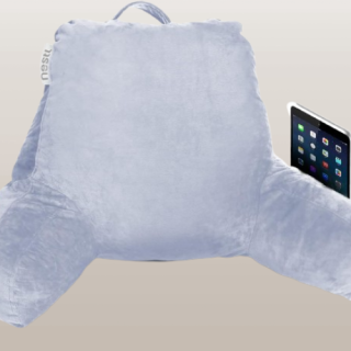 Almohada con respaldo para cama