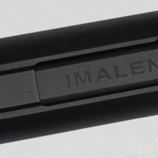 Linterna de mano recargable 5 niveles de claridad para acampar y senderismo color negro