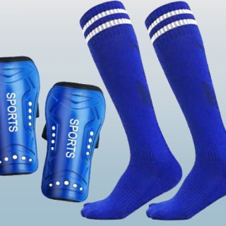 Espinilleras de fútbol con calcetines para fútbol de 3 4 5