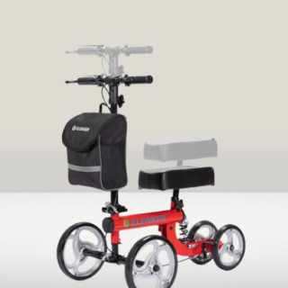 Rodillera orientable economica ultra compacta y portatil