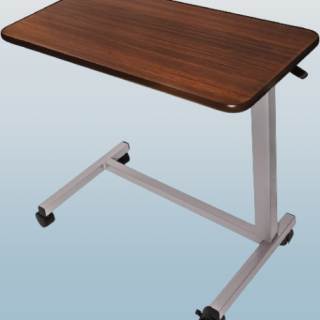 Mesita de noche ajustable con ruedas