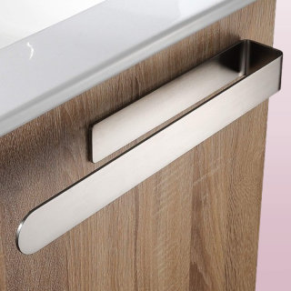 Toallero adhesivo de 14 pulgadas de acero inoxidable