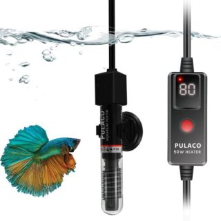 Regulador de Temperatura de acuario de 50 W para tanque de 1 a 10 galones