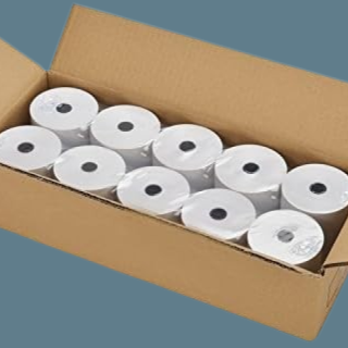 Rollos de papel termico para recibos 3-1/8 x 230 pies