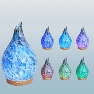 Difusor de aceite esencial de 9.5 fl oz  que cambia de color