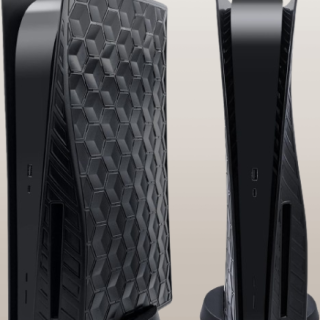 Cubierta de Reemplazo de la Placa Frontal para PS5 color negro