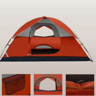 Tienda de campana automatica con un solo toque