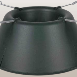 Soporte para arbol de navidad recien cortado