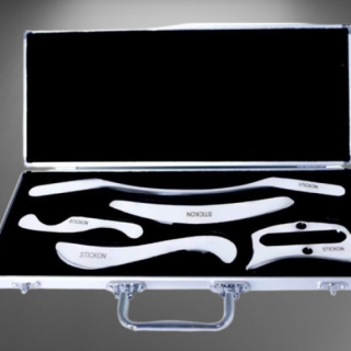 Juego de herramientas de raspador muscular Gua Sha 3 en 1