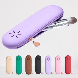 Soporte para brochas de maquillaje Púrpura