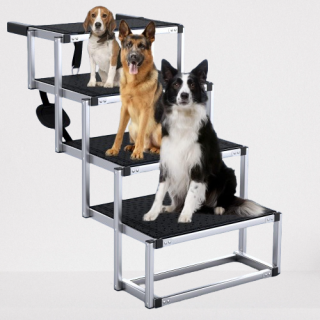 Rampa extra ancha para perros grandes. Tamaño 20″largo. x 7″ancho. x 6″alto.