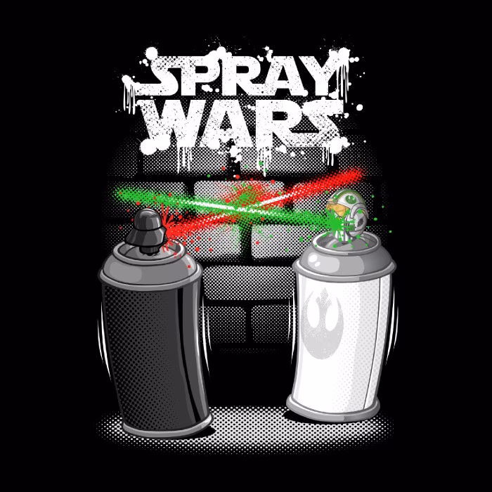 Spray wars new