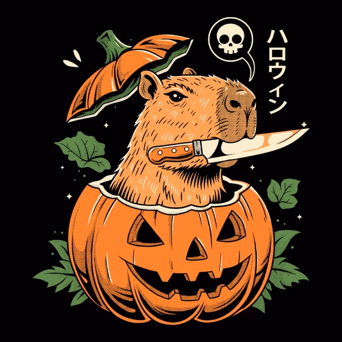Capibara halloween54