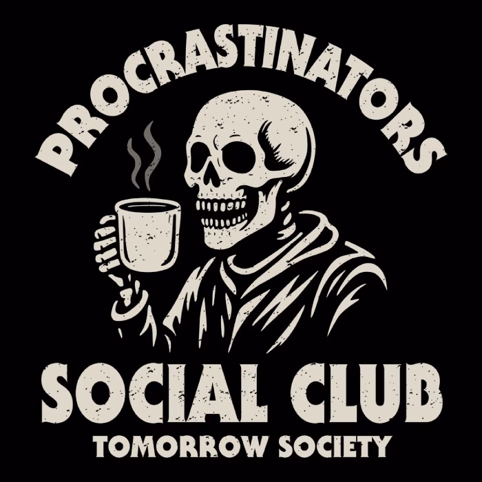 procrastinators social club shirtwoot