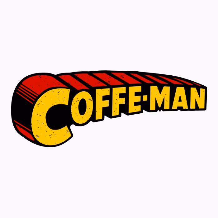 coffee-man superman shirtwoot