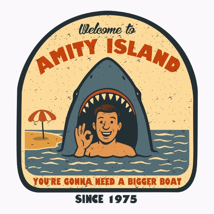 amity island shirtwoot