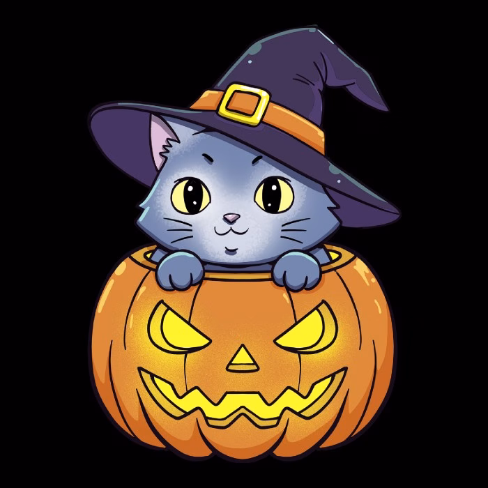cat pumpkin