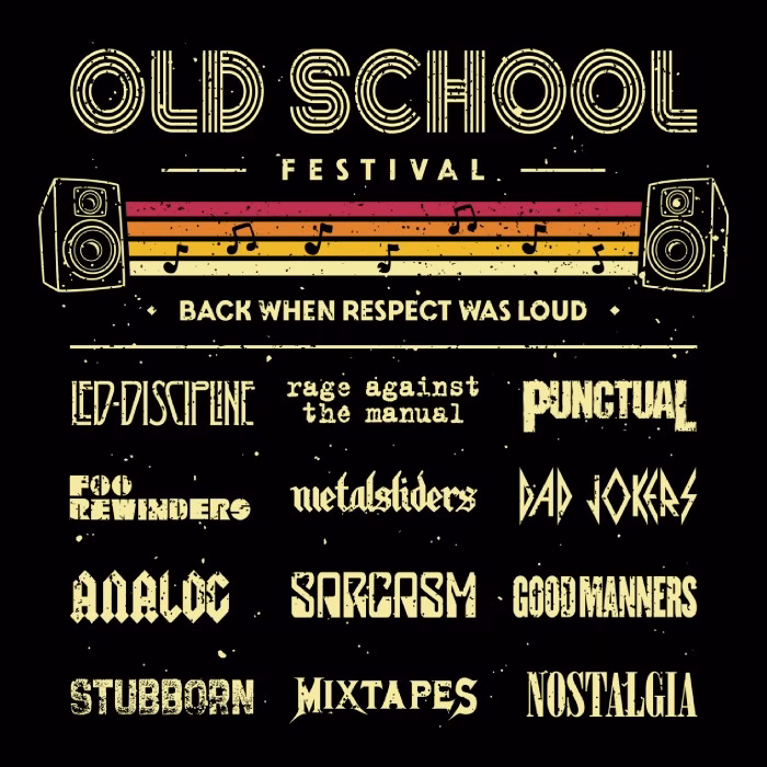 old school festival w