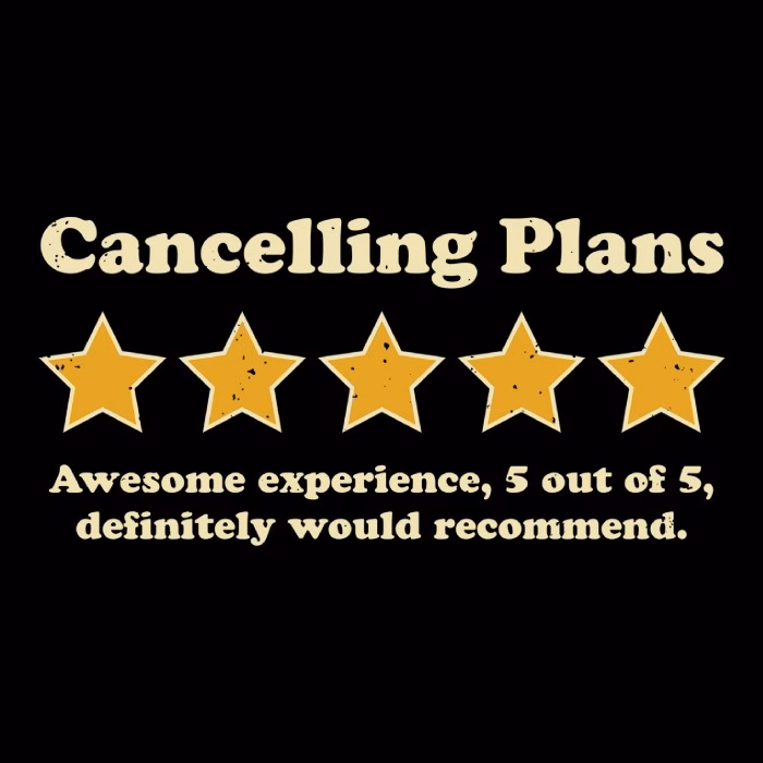 cancelling plans rating w