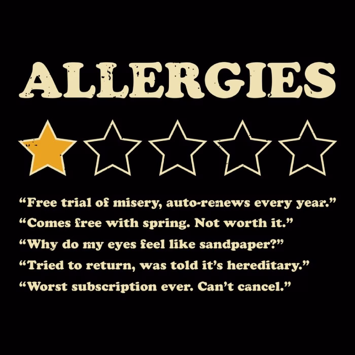 allergies review w
