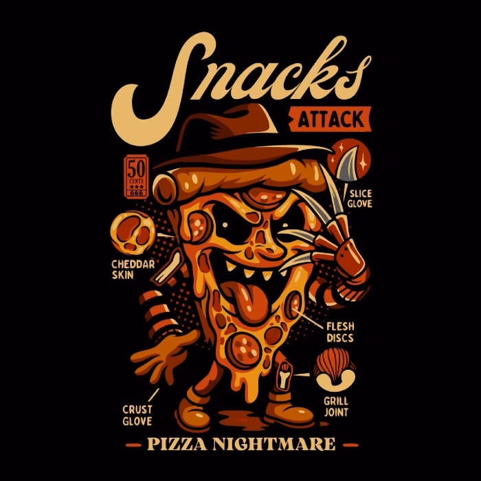 Ataque de Snacks – Pesadilla de Pizza