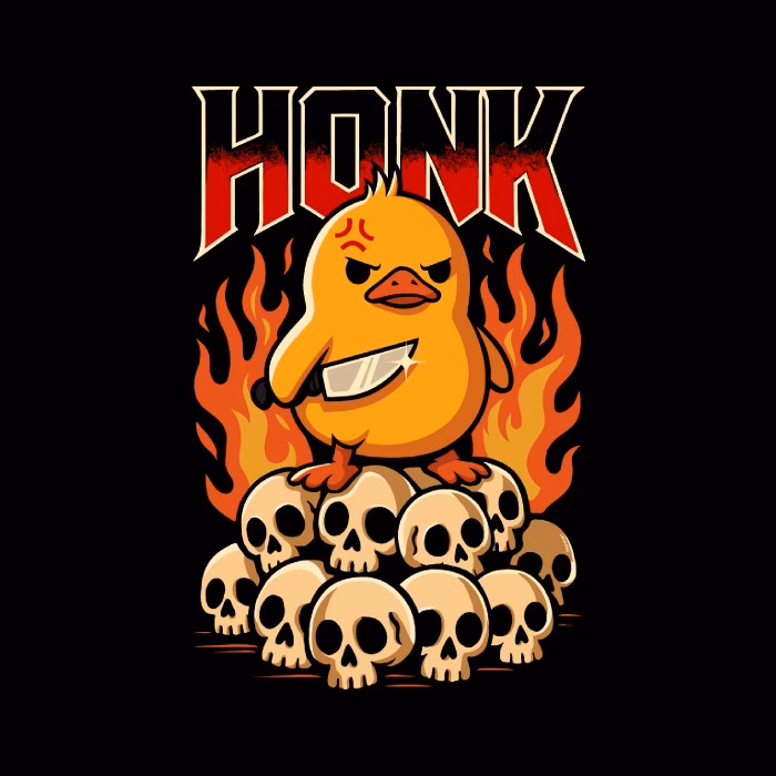 HONK Funny Duck