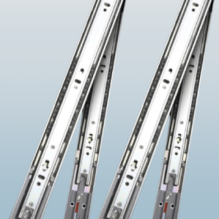 Juego de diapositivas de cajon de extension completa