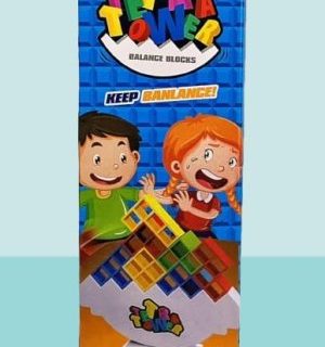 Juego de 48 piezas de bloques de construcción Tetra Tower