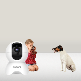 Cámara para seguridad en el hogar 360º visión nocturna