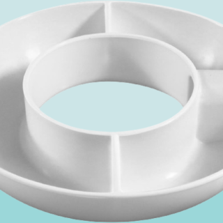 Bandeja de aperitivos reutilizable anillo para accesorios de taza Stanley