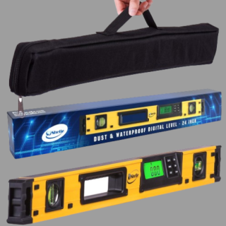 Nivel magnetico digital profesional de 24 pulgadas