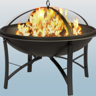 Fogata para exterior de lena