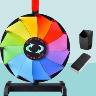 Rueda de premio de 12 pulgadas de doble uso