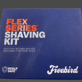 Afeitadora giratoria dorada negra Flex Series