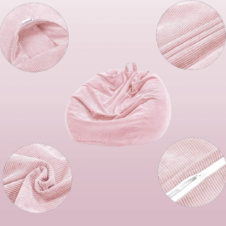 Funda para puf sin relleno para ninos y adultos – CIAN