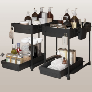 Paquete de 2 organizadores y almacenamiento.