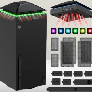 Ventilador de refrigeración a prueba de polvo para Xbox