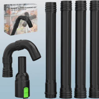 Kit de limpieza de canalones de 8 piezas