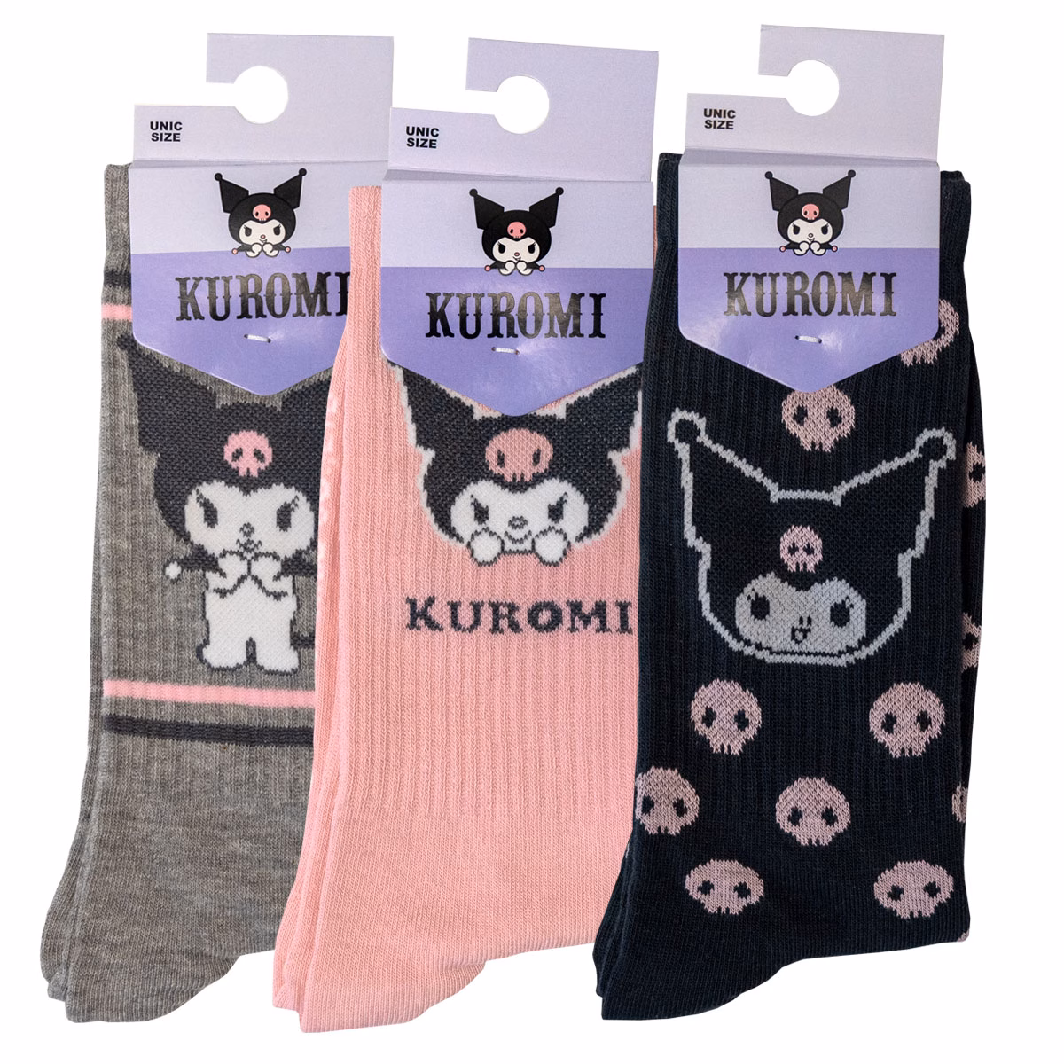 Calcetines Sport Mujer Kuromi