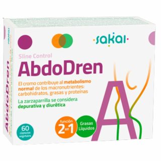 Sakai Sline Control Abdodren 60 Cápsulas
